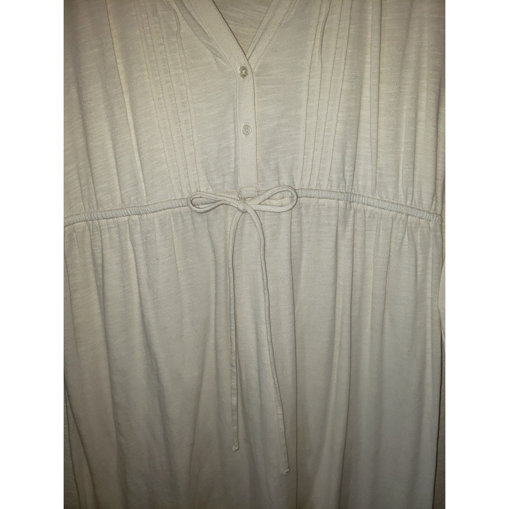 Maternity Dress - Off White Kid Core Maternity Core Baby Core Pregnancy Core - Picture 6 of 9